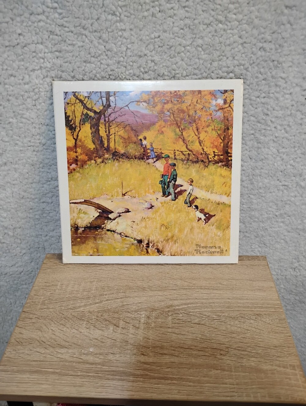 Norman Rockwell Print- NWT